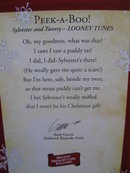 Hallmark 2005 Peek A Boo Sylvester & Tweety Looney Tunes Christmas Tree Ornament