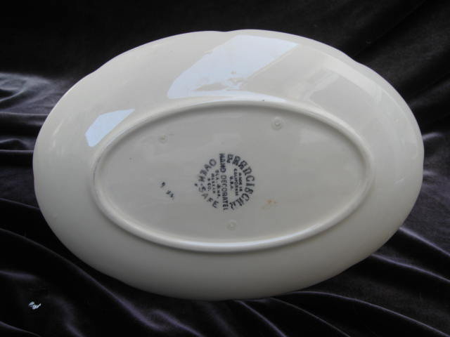 Franciscan Apple Gravy Boat Gravyboat With Attached Underplate