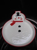 Hallmark 2011 Snowman Candy Plate or Dish