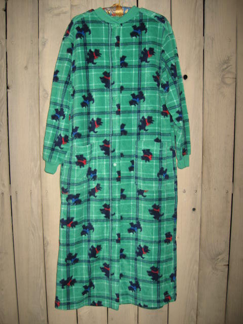 High Sierra Scottie Dog Ladies Bathrobe Size Small