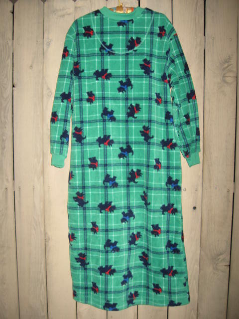 High Sierra Scottie Dog Ladies Bathrobe Size Small
