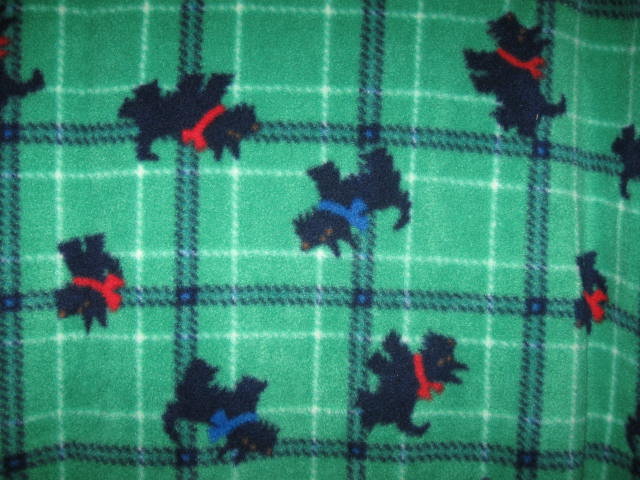 High Sierra Scottie Dog Ladies Bathrobe Size Small