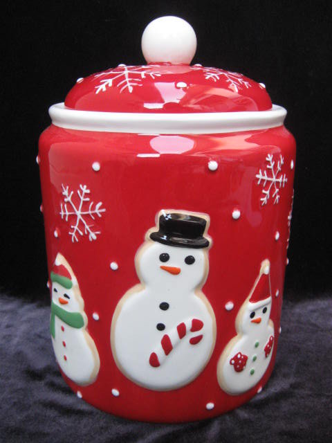 Hallmark 2011 Exclusive Snowman Cookie Jar