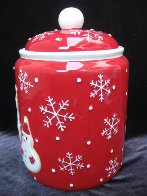 Hallmark 2011 Exclusive Snowman Cookie Jar