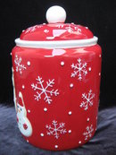 Hallmark 2011 Exclusive Snowman Cookie Jar