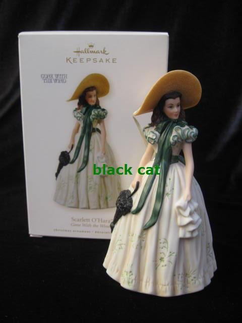 Hallmark 2008 Scarlett Gone With The Wind GWTW Picnic Dress Christmas Tree Ornament