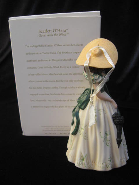 Hallmark 2008 Scarlett Gone With The Wind GWTW Picnic Dress Christmas Tree Ornament