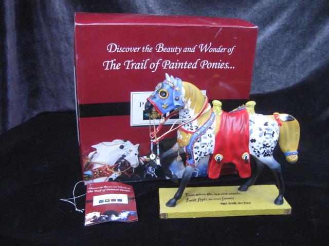 Runs The Bitterroot Retired Trail Painted Ponies 1E/0386