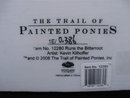 Runs The Bitterroot Retired Trail Painted Ponies 1E/0386