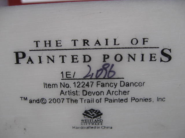 Retired Fancy Dancer Trail Of Painted Ponies Horse Figurine 1E/2096