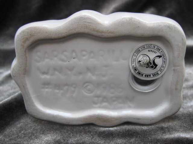 Vintage Flying Zeppelin & Cloud Five & Dime Salt & Pepper Shakers