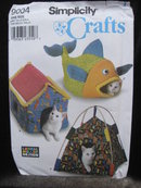 New Simplicity 9004 Kitty Cat Beds or Condo Sewing Pattern