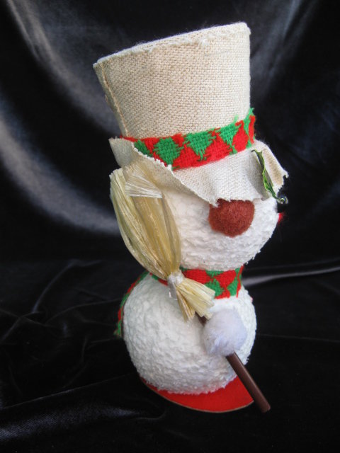 Vintage Japan Styrofoam Snowman