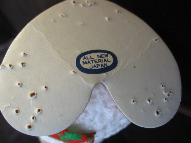 Vintage Japan Styrofoam Snowman