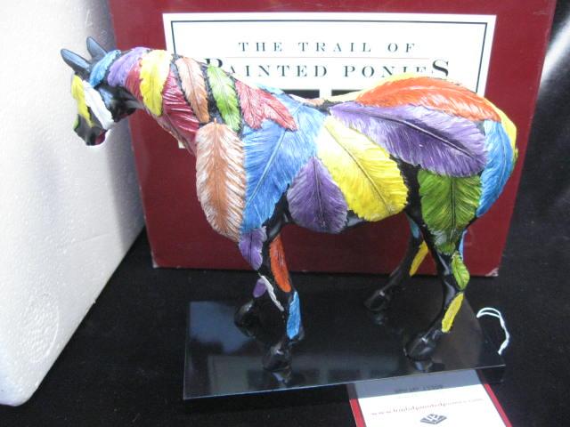 Trail of Painted Ponies Horsefeathers Horse Figurine 1E/3421 First 1st Edition