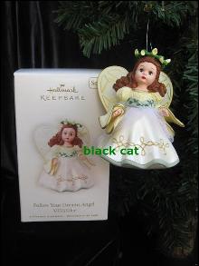 Hallmark 2008 Follow Your Dreams Madame Alexander Angel 13th In Series Christmas Tree Ornament