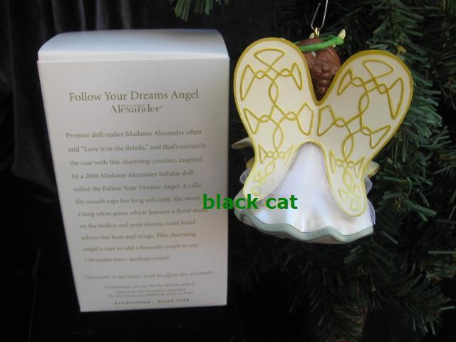 Hallmark 2008 Follow Your Dreams Madame Alexander Angel 13th In Series Christmas Tree Ornament