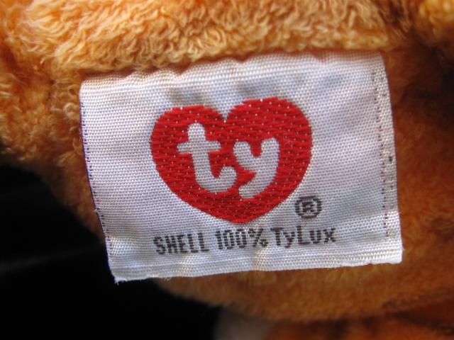 Ty Purrz The Tiger Kitty Cat Pluffies Pluffie