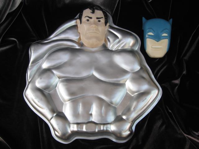 Wilton Superman & Batman Cake Pan