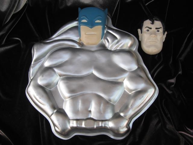 Wilton Superman & Batman Cake Pan