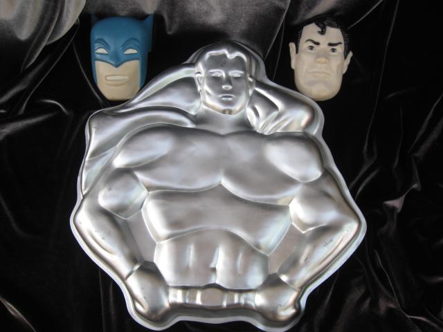 Wilton Superman & Batman Cake Pan