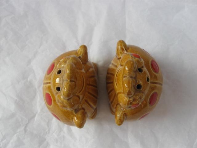 Vintage Ladybug Salt & Pepper Shakers