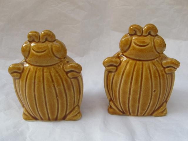 Vintage Ladybug Salt & Pepper Shakers