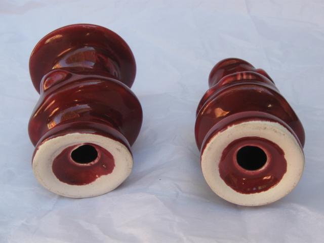 Chinese or Japanese Man & Woman Salt & Pepper Shakers