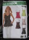 New New Look Simplicity 6466 Sexy Misses' Summer Top Sewing Pattern