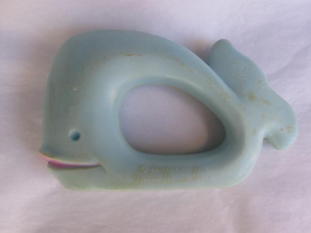 Lot of 3 Vintage Baby Toys - 2 Rattlers & 1 Teething Owl