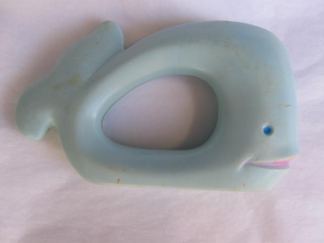 Lot of 3 Vintage Baby Toys - 2 Rattlers & 1 Teething Owl