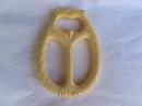 Lot of 3 Vintage Baby Toys - 2 Rattlers & 1 Teething Owl