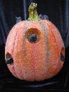 New Halloween Pumpkin With Black Mice Tabletop Display
