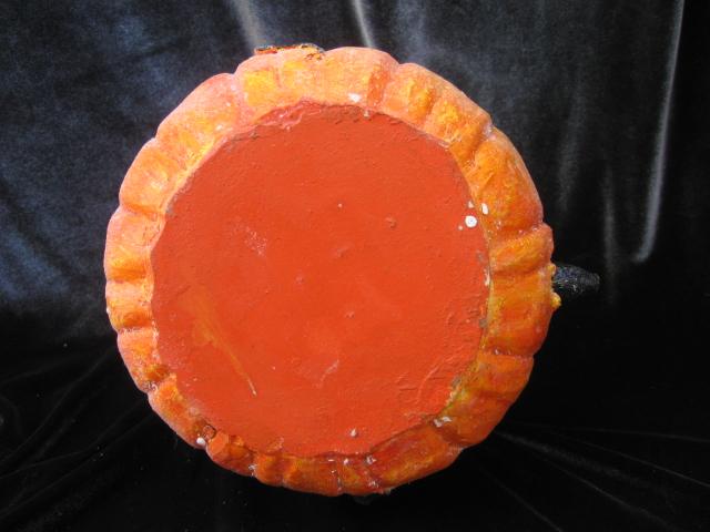 New Halloween Pumpkin With Black Mice Tabletop Display