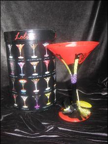 New Lolita Love My Martini WICKED WITCH THE 4TH Martini Glass