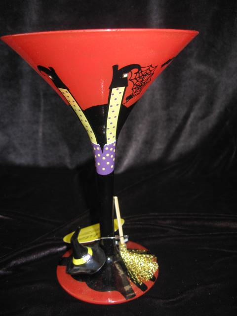 New Lolita Love My Martini WICKED WITCH THE 4TH Martini Glass