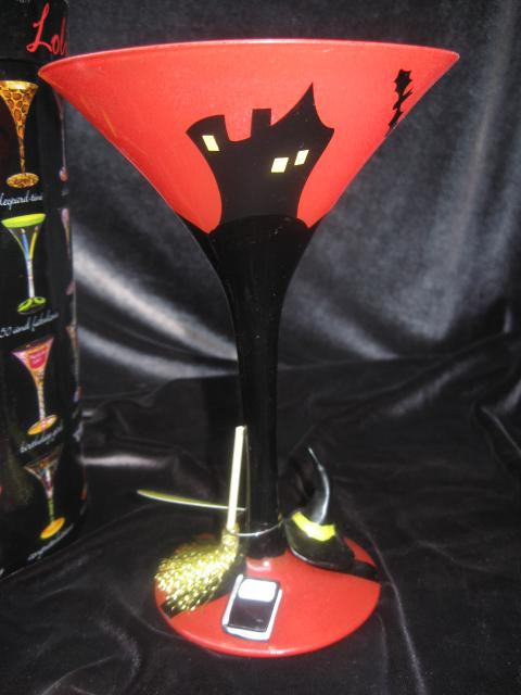 New Lolita Love My Martini WICKED WITCH THE 4TH Martini Glass