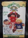 New Vintage Butterick 6827 Cabbage Patch Kids Cheer Leader Football Player Clothes Sewing Pattern