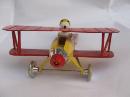 Vintage Peanuts Snoopy The Red Baron Die Cast Plane Aviva toy Co. 1965 + Bonus