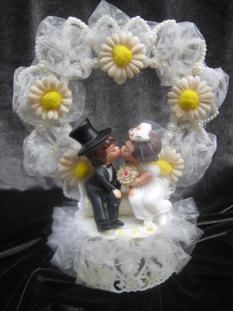 Vintage Wedding Cake Topper Copyright 1959
