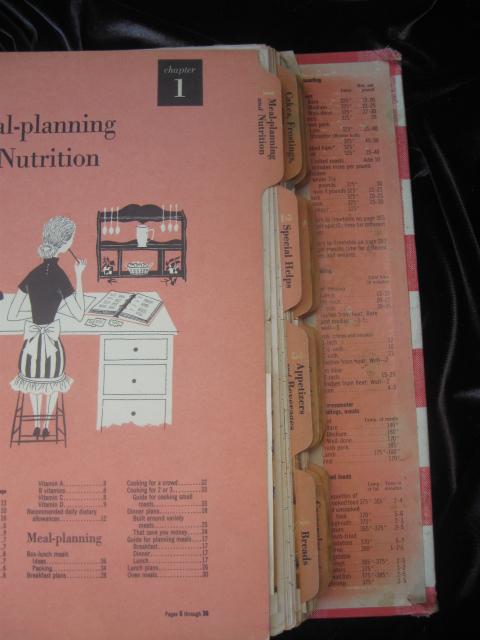 Vintage Better Homes and Gardens New Cookbook 1950's