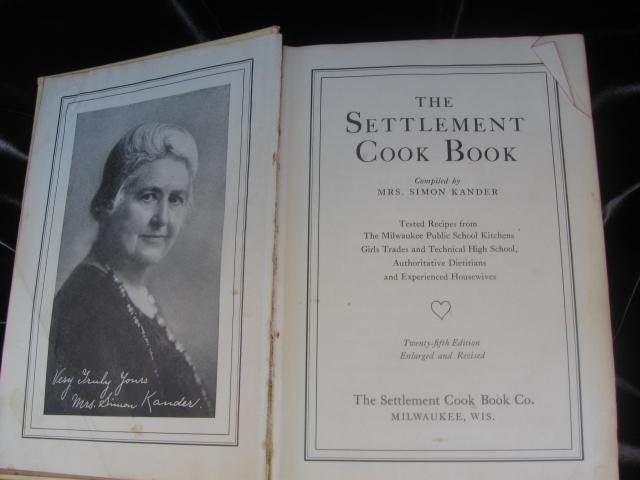 Vintage 1943 The Settlement Cook Book