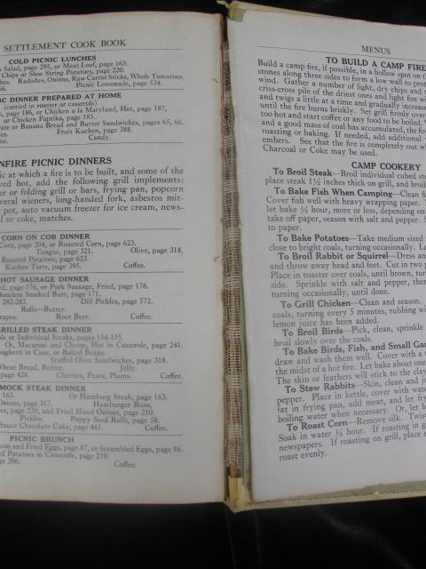 Vintage 1943 The Settlement Cook Book