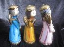 Vintage Paper Mache Singing Angels Set of 3