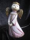 Vintage Paper Mache Singing Angels Set of 3