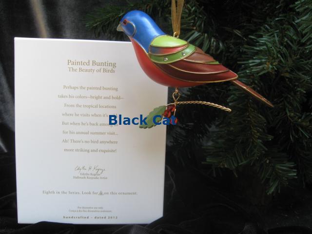 Hallmark 2012 Painted Bunting 8th In Beauty Of Birds Series