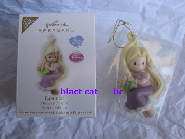 Hallmark 2012 Disney's Rapunzel Special Edition Limited Quantity Precious Moments Christmas Tree Ornament
