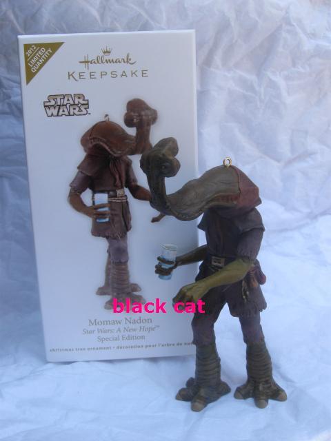 Hallmark 2012 Star Wars Momaw Nadon Special Edition Limited Quantity Christmas Tree Ornament