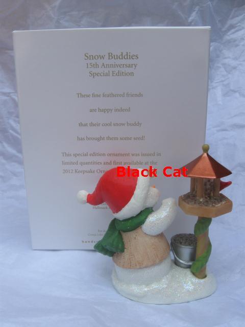 Hallmark 2012 Snow Buddies 15th Anniversary Limited Quantity Christmas Tree Ornament