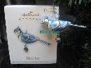 Hallmark 2012 Blue Jay Miniature Beauty Of Birds Series Christmas Ornament
